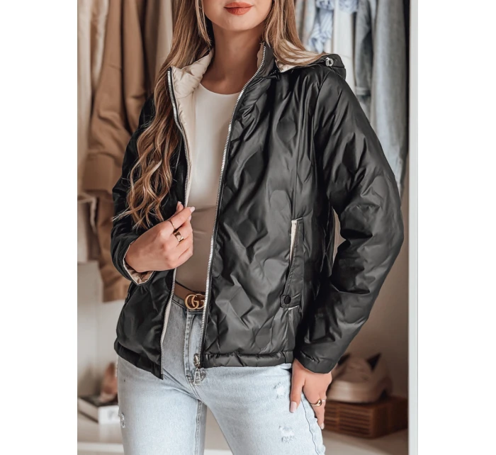 Dámská přechodná bunda černá Dstreet model 21986734 - FashionStreet
