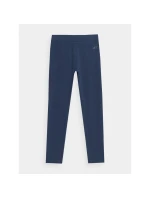 Dievčenské elastické bavlnené legíny 4F Junior Dievčenské elastické bavlnené legíny 4F Junior
