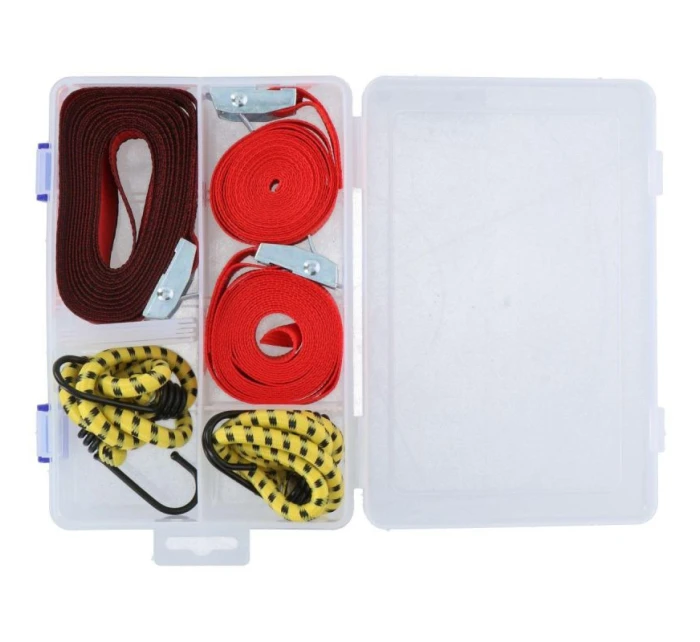 PREPRAVNÝ UPEVŇOVACÍ POPRUH S NAPÍNAČOM A GUMAMI 5KS DUNLOP