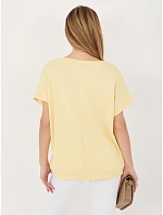 Blúzka RV BZ A1258.00 svetložltá