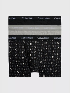 Pánska spodná bielizeň TRUNK 3PK 0000U2662GYKS - Calvin Klein