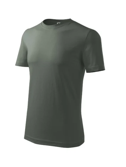 Klasické nové pánske tričko tmavá bridlica