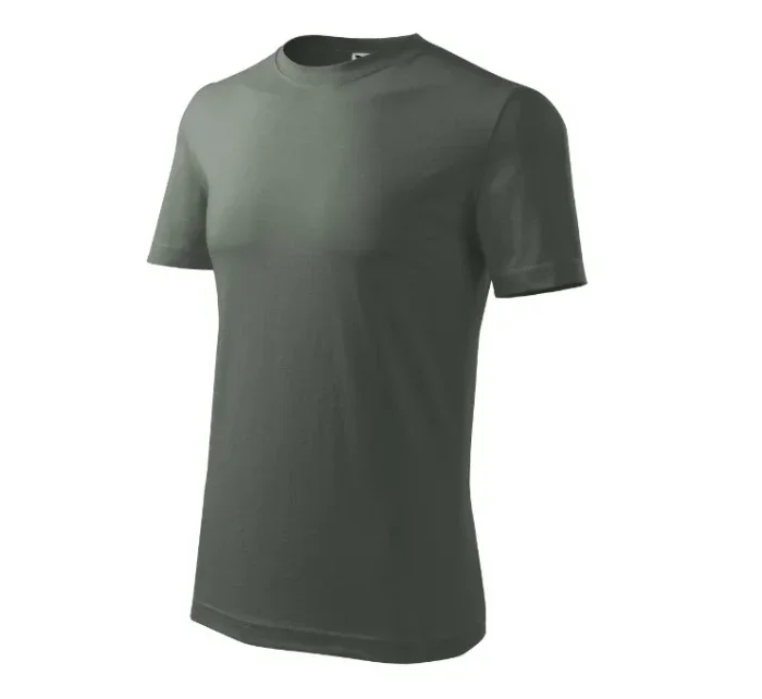 Klasické nové pánske tričko tmavá bridlica