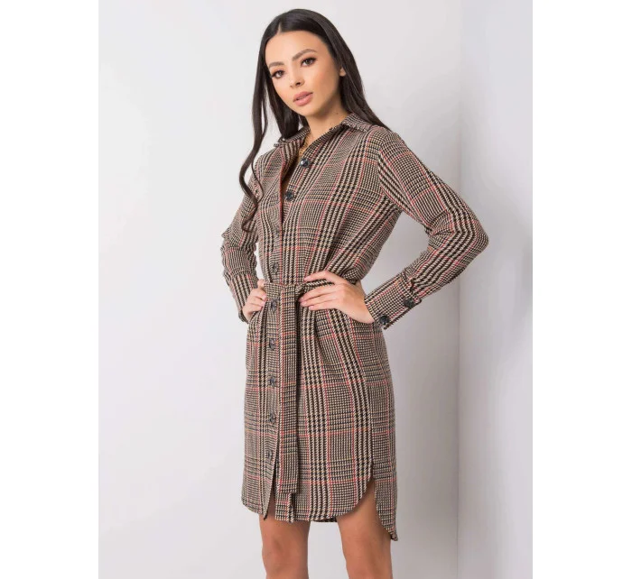 Dámske kockované šaty 508385.10 - FPrice