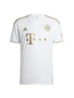 Pánske tričko FC Bayern JSY M HI3886 White with gold - Adidas