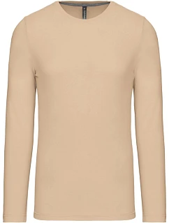 K 359 Pánské tričko s dlouhým rukávem model 22507883 light sand - Kariban