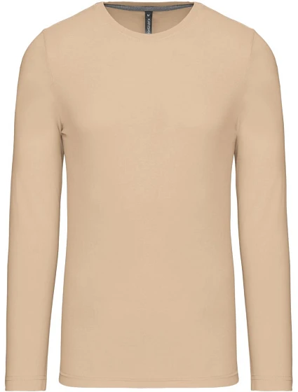 Kariban K 359 Pánske tričko s dlhým rukávom 20.K359 light sand Kariban K 359 Pánske tričko s dlhým rukávom 20.K359 light sand