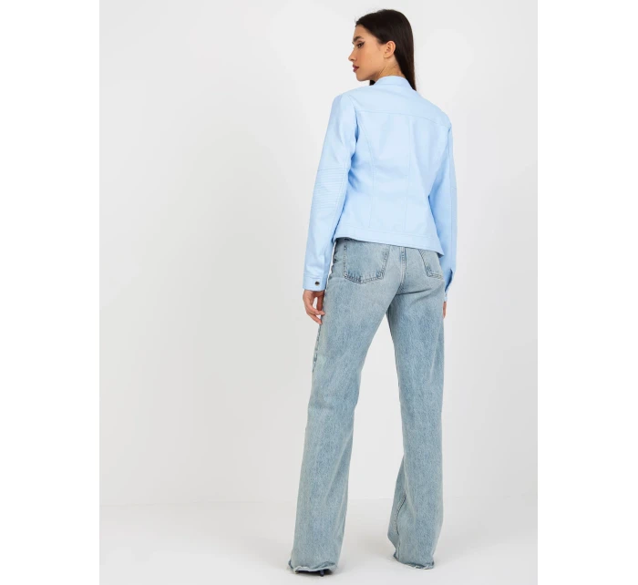 Dámska bunda NM KR G103 bunda.00P svetlo modrá - FPrice Dámska bunda NM KR G103 bunda.00P svetlo modrá - FPrice