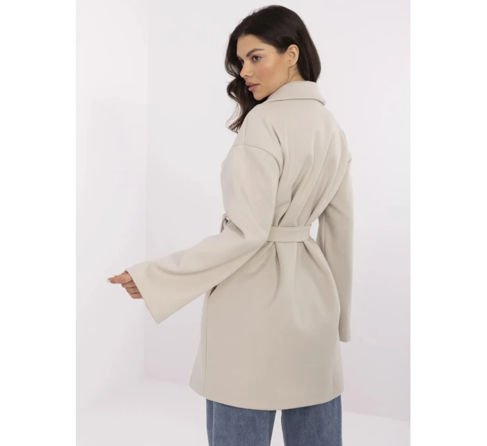 Kabát TW CZ BI 28987.85 svetlo béžový