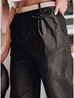 Dámské kalhoty s širokými nohavicemi black Dstreet model 21987133 - FashionStreet