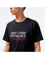 New Balance Šport Core Cotton Jersey S BK M MT31906BK tričko