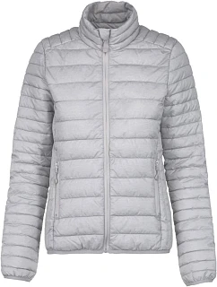 K Lehká dámská prošívaná bunda 20. marl silver model 22512440 - Kariban