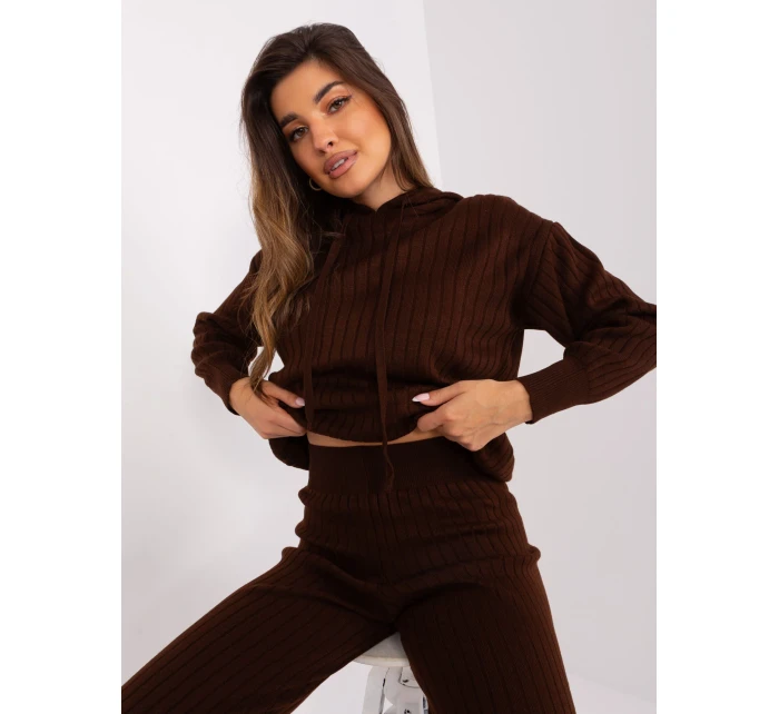 Komplet BA KMPL model 18997489 ciemny brązowy - FPrice