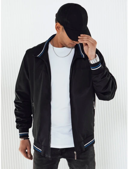 Pánská přechodná bunda černá model 21973125 - Dstreet