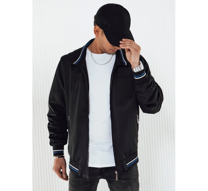 Pánská přechodná bunda černá model 21973125 - Dstreet