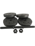 EBfit kompozitná činka nastaviteľná 10 kg EBfit kompozitná činka nastaviteľná 10 kg