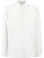 Fruit of the Loom Premium Polo LSL Piqué – polo s dlhým rukávom 16.3310 biela Fruit of the Loom Premium Polo LSL Piqué – polo s dlhým rukávom 16.3310 biela
