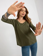 Blúzka EM BZ ES 21 609.10X khaki
