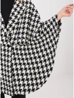 Kabát LK EN 510132.94 čiernobiely