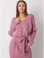 Šaty RV SK 6037.18X tmavo ružová