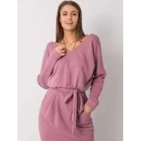 Šaty RV SK 6037.18X tmavo ružová