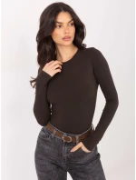 Bluzka WT BZ model 21875470 ciemny brązowy - FPrice