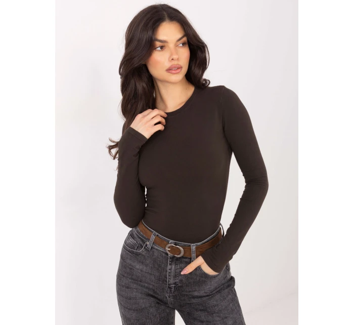 Bluzka WT BZ model 21875470 ciemny brązowy - FPrice