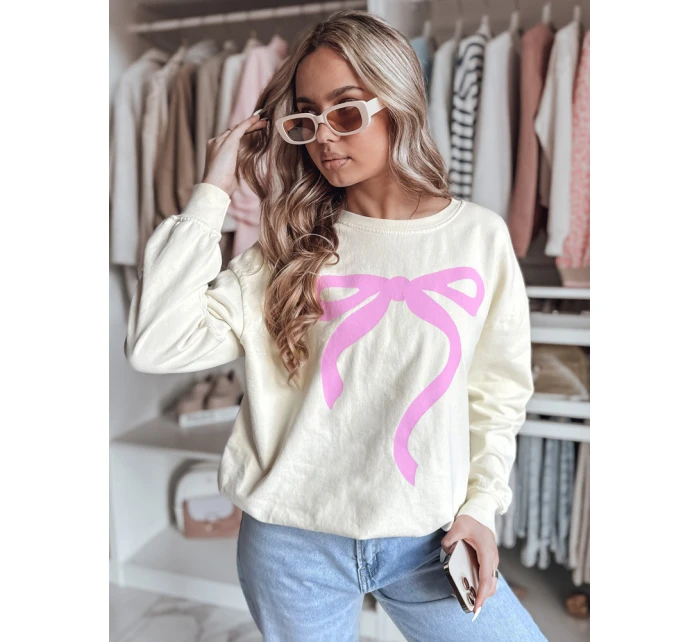 Dámska nadrozmerná mikina SOFTTIE béžová FashionStreet BY1356 Dámska nadrozmerná mikina SOFTTIE béžová FashionStreet BY1356