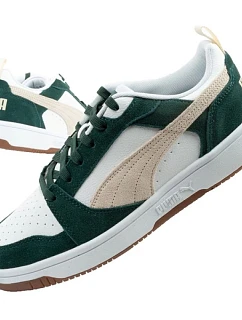 Sportovní obuv pánské tenisky Rebound model 22054566 fashionable comfortable white green - Puma