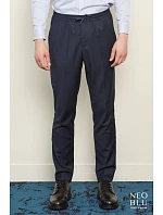 Men Pánské kalhoty deep black model 22500152 - NEOBLU Men Pánské kalhoty deep black model 22500152 - NEOBLU
