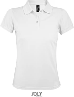 SOL'S Prime Women Dámske polo tričko z hrubej bavlny 25.0573 biele