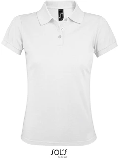SOL'S Prime Women Dámské piqué polo z těžké bavlny model 22409482 white