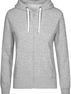 Dámská mikina s kapucí 40. heather grey model 22515556 - Promodoro