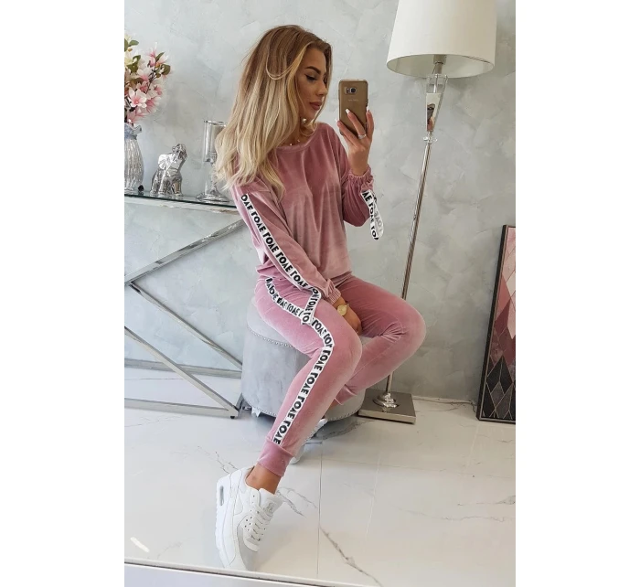 Love model 21753124 set tmavě pudrově růžový - K-Fashion