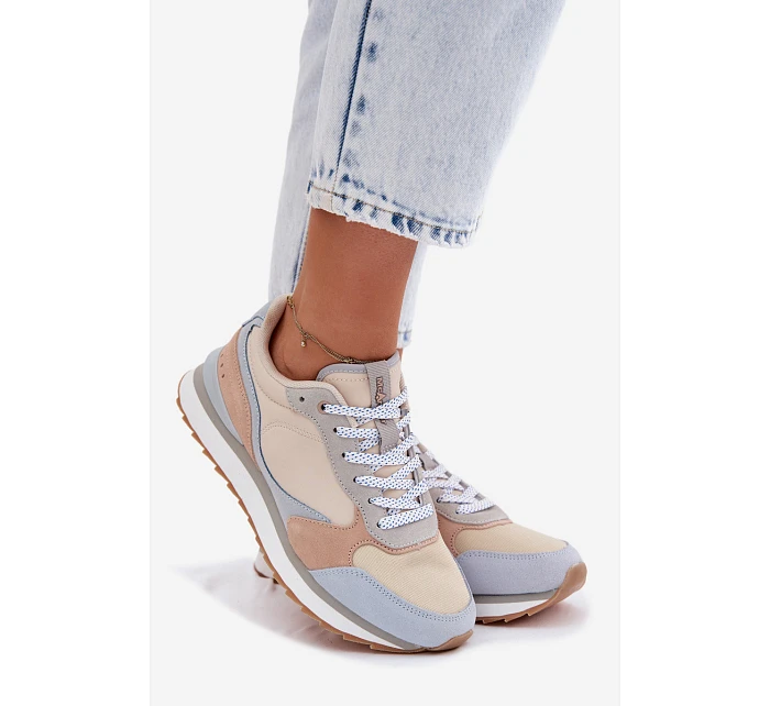 Dámské semišové tenisky McArthur MA2512W Modré Dámské semišové tenisky McArthur MA2512W Modré