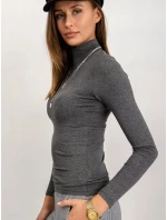 Blúzka RV BZ 5210.19 tmavo šedá