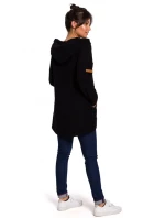 model 18002124 Svetr s vysokým límcem černý - BeWear