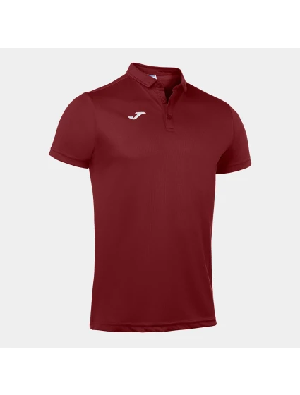 Pánské polo tričko Joma Polo Shirt Hobby S/S Burgundy
