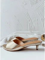 zlaté dámské žabky Dstreet model 21990167 - FashionStreet