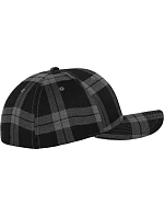 Flexfit 6197 6-panelová čiapka s šiltom „Tartan Plaid“ 55.6197 čierna/sivá Flexfit 6197 6-panelová čiapka s šiltom „Tartan Plaid“ 55.6197 čierna/sivá