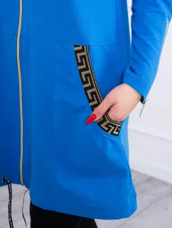 Blúzka s ozdobnou nevädzovou stuhou