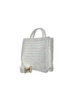 Torebka Z Plecionką Big Star NN574115 Biała