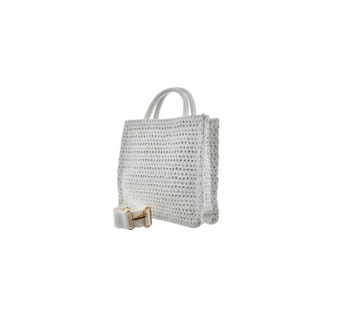 Torebka Z Plecionką Big Star NN574115 Biała