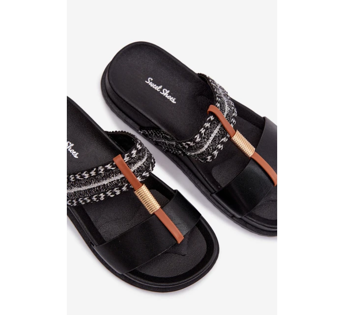 Dámské nazouváky Černé model 21997964 - Boto Dámské nazouváky Černé model 21997964 - Boto