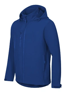 Trail pánska softshellová bunda kráľovská modrá