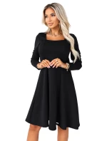 Dámske šaty 574-3 IVANA black - Numoco