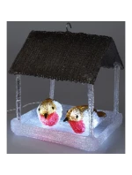 VTÁČIA BÚDKA VIEDOL DEKORÁCIE 185X165X230MM ŠEDÁ BALDACHÝN VTÁČIA BÚDKA VIEDOL DEKORÁCIE 185X165X230MM ŠEDÁ BALDACHÝN