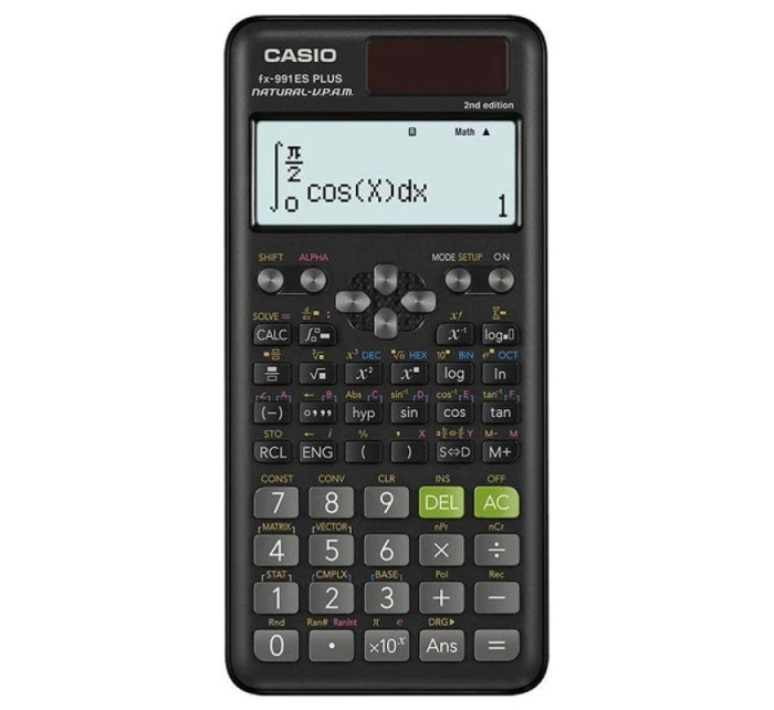 CASIO VEDECKÁ KALKULAČKA FX 991ES PLUS 2 ČIERNA, 12-MIESTNY DISPLEJ CASIO VEDECKÁ KALKULAČKA FX 991ES PLUS 2 ČIERNA, 12-MIESTNY DISPLEJ