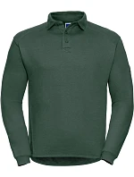 Pracovní mikina s límečkem 12. bottle green model 22476367 - Russell Athletic Pracovní mikina s límečkem 12. bottle green model 22476367 - Russell Athletic