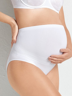 Seamless tehotenské nohavičky 1502 biela - Anita Maternity